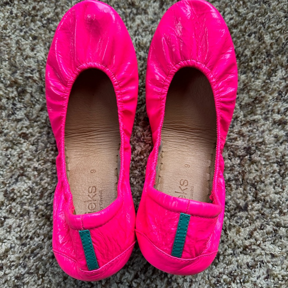 Pop pink tieks size 9 used condition